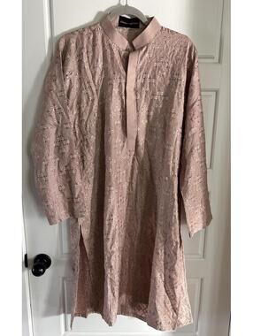 Annus Abrar Kurta Rose